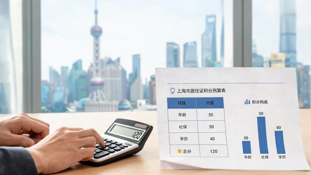 上海居住证积分计算
