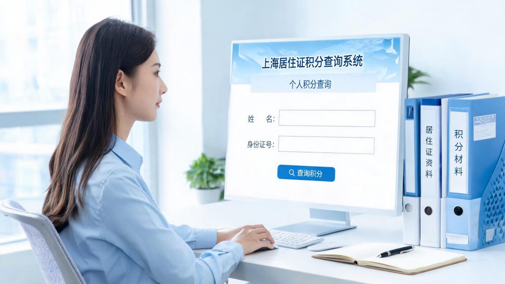 上海居住证积分查询