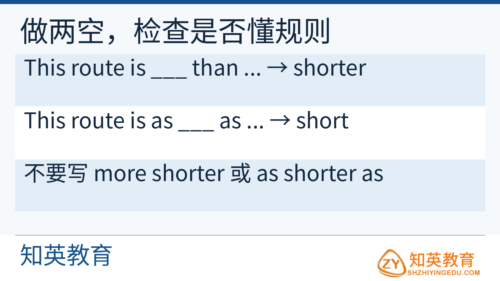 shorterthan与asshortas自测以及重复比较标记错误