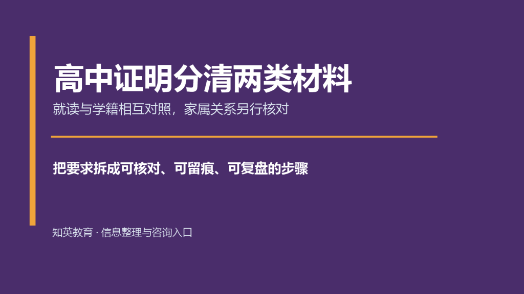 高中证明分清两类材料主题说明图