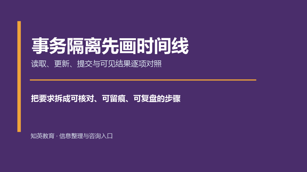 事务隔离先画时间线主题说明图